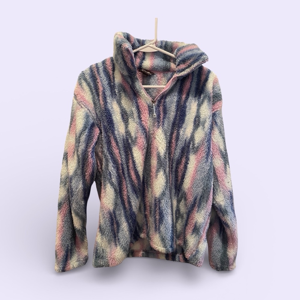 Eddie Bauer Multicolor Fleece Jacket